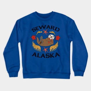 Sea Otter Seward, AK Crewneck Sweatshirt